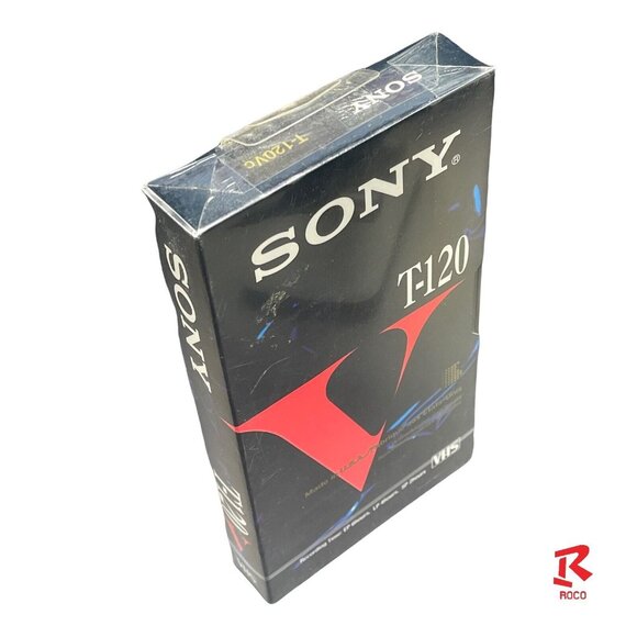 📼Sony T-120 SEALED Premium Grade Blank VHS VCR Video Cassette Tapes 6 Hours📼 - Picture 4 of 5